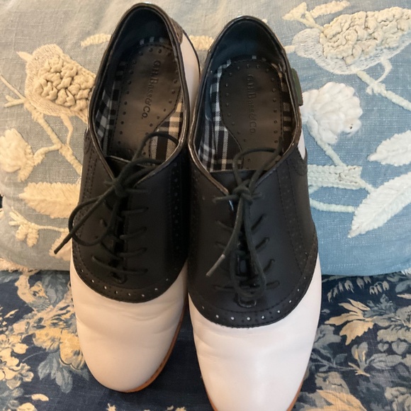 G.H. Bass&Co shoes. Black and white saddle shoes - Picture 2 of 6